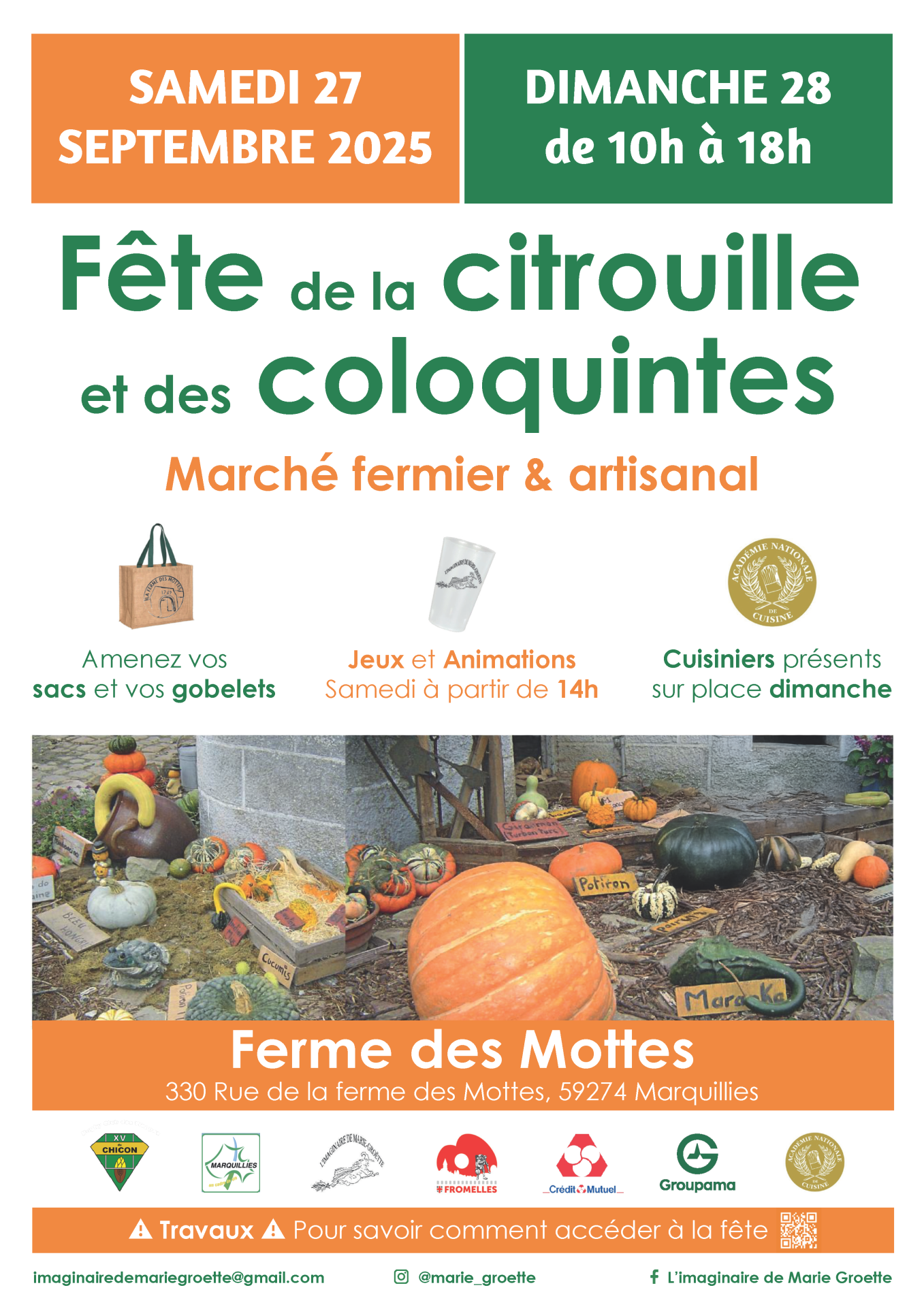 Fête de la citrouille 2025