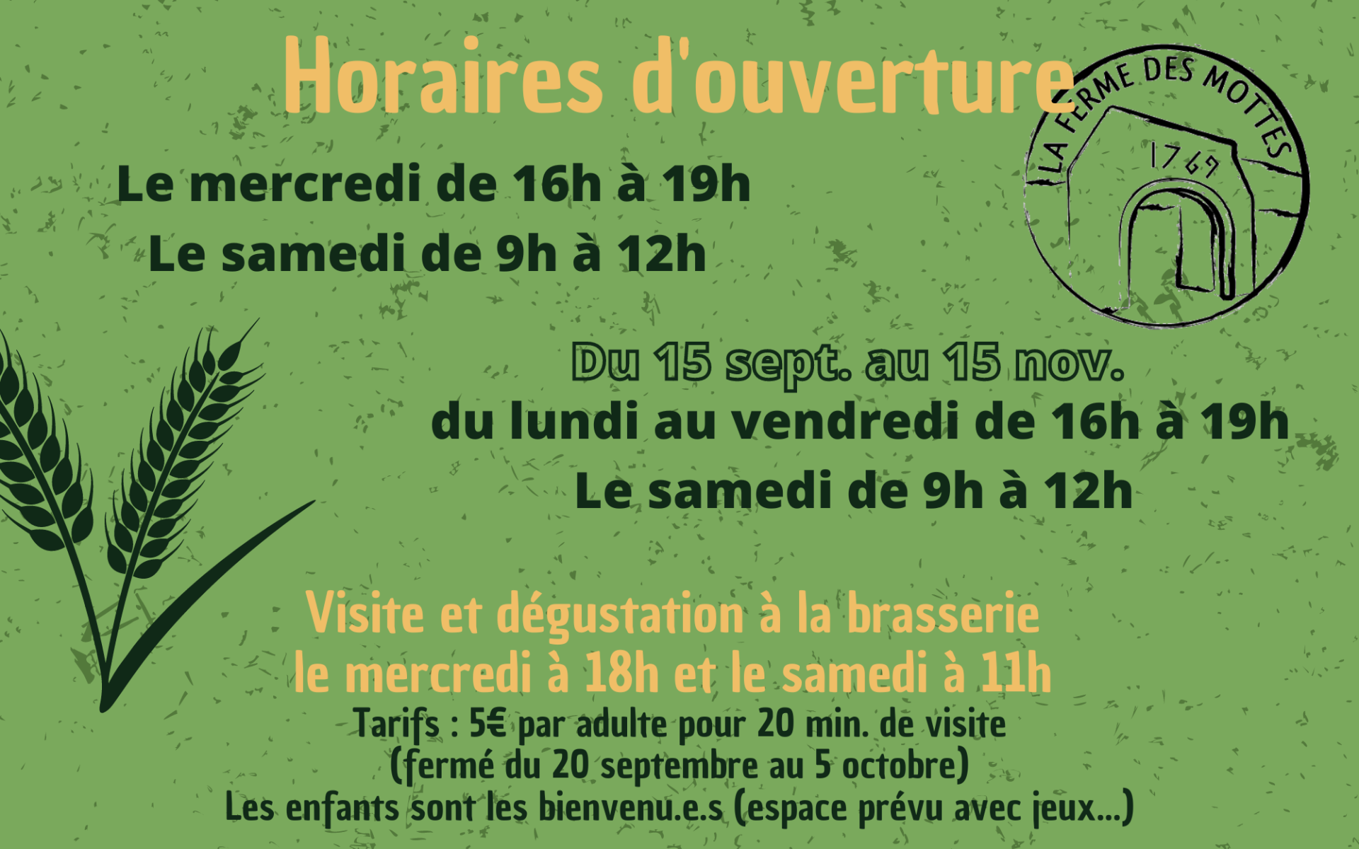 Horaires d ouverture final